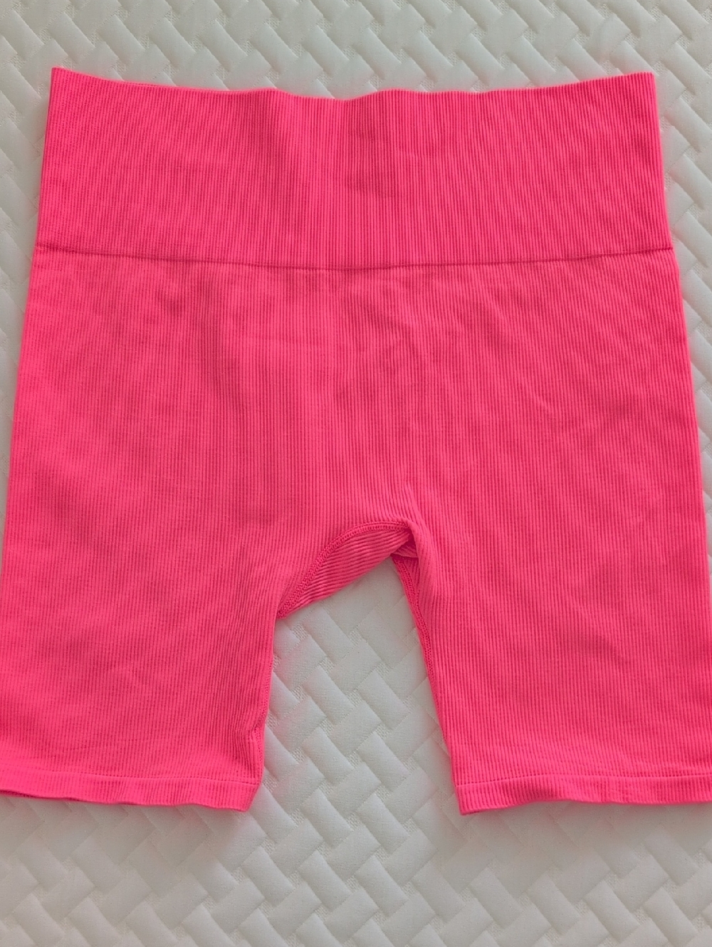 WILD FABLE Ribbed Biker Shorts Seamless Neon Pink Size XXL